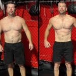 adam zoellner before and after 4 months boxing training