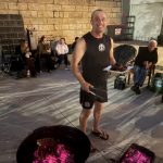 adam roberts running the social bbq night at the best don't rest mma in clarkson